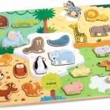 Puzzle in legno Animali per bambini