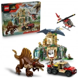 Lego Jurassic World: missione aerea con Quetzalcoatlus e Spinosauro