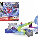Pista White Shark con loop e effetti luminosi