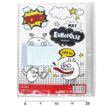 Custodia trasparente appesa U formato A4 opaco