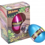 Serpente crescente dall'uovo