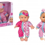 Bambola bebè con fiocco 23 cm – confezione ceca