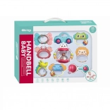 set di sonagli e massaggiagengive per neonati, 9 pz