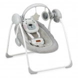 Sdraietta a dondolo con melodie MoMi LISS orsetto rosa