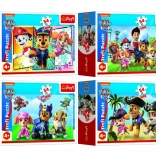 Minipuzzle Paw Patrol - 54 pezzi, 4 tipi