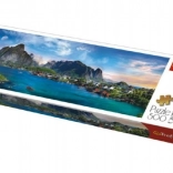 Puzzle panoramico da 500 pezzi – Isole Lofoten, Norvegia