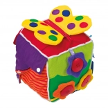 Small Foot cubo attivo in peluche per bambini