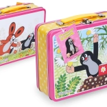 Valigetta in latta Krtek rosa per bambini