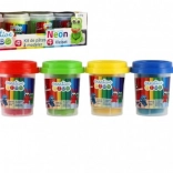 pasta modellabile per bambini 4× vasetti – vari tipi