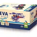 Set di costruzione SEVA Classic Più Grande – set di costruzione in plastica 1162 pezzi