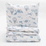 Set in cotone per lettino New Baby Romance