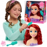 Testa per acconciature DISNEY Principessa Ariel con accessori
