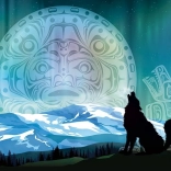 Puzzle COBBLE HILL Due lupi 500 pezzi