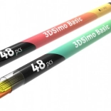 filamento pcl pro penna 3d basic – set 3 colori, 15 m