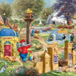 Puzzle Benjamin Kvítko: Una Giornata allo Zoo di Neustadt 1000 pezzi