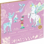 Set creativo 3D Mondo Fiabesco di DJECO