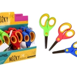 Forbici scolastiche per bambini 13 cm con impugnatura in gomma