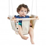 Altalena tessile in cotone per bambini 2KIDS TOYS, beige