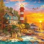 Puzzle faro sull’isola 500 pezzi