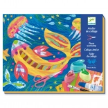 Collage di carta creativi Djeco