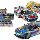 Macchinina in metallo con retrocarica 12 cm