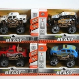 Jeep in metallo a retrocarica 9 cm