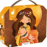 JANOD Puzzle in valigetta Ispirato a Klimt 100 pezzi