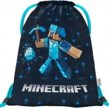 sacchetto per scarpe MINECRAFT Blue Axe