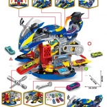 Motociclo per bambini con parcheggio ed effetto fumo 2-in-1