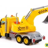 Escavatore giocattolo professionale con luci e suoni