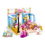 Set di costruzione Sluban Girl's Dream Village – panetteria d'epoca