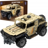 Set di costruzione PANTASY G-Patton XT fuoristrada 1:18, 694 pezzi