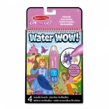 Melissa & Doug Water WOW! pittura ad acqua – album da colorare con acqua (mix di motivi)