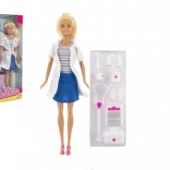 Bambola dottoressa con accessori 30 cm