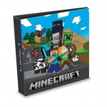 Raccoglitore con 2 anelli MINECRAFT