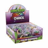 dinosauro che cambia colore in base alla temperatura