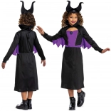 Costume da bambina Maleficent – strega Disney 109–123 cm (5–6 anni)
