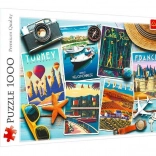 Puzzle 1000 pezzi – Cartoline delle vacanze