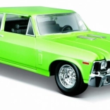 Modello in metallo CHEVROLET NOVA SS 1970 verde 1:24