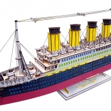 Puzzle 3D in legno Woodcraft Titanic