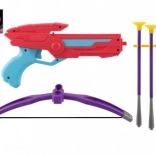 Balestra in plastica colorata con frecce a ventosa