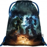 baagl sacca per scarpe ciabatte robot