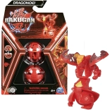 Bakugan Dragonoid rosso figura da battaglia trasformabile + carte