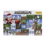 calendario dell’Avvento Minecraft 2024 con figurine e accessori