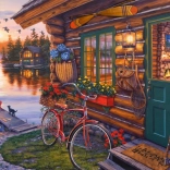Puzzle Chalet sul lago 1000 pezzi di Schmidt