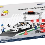 set di costruzione maserati gran turismo gt3 racing – griglia di partenza e paddock di cobi (1:35)