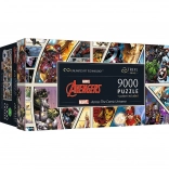 Puzzle 9000 pezzi Marvel Attraverso l'Universo del Fumetto