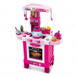 Cucina giocattolo BABY MIX rosa con luci e suoni