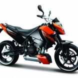 Modello di motocicletta KTM 690 Duke 1:12