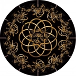 ART Puzzle orologio Danza con la notte 570 pezzi